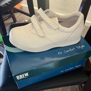DREW Cream Velcro Sneakers